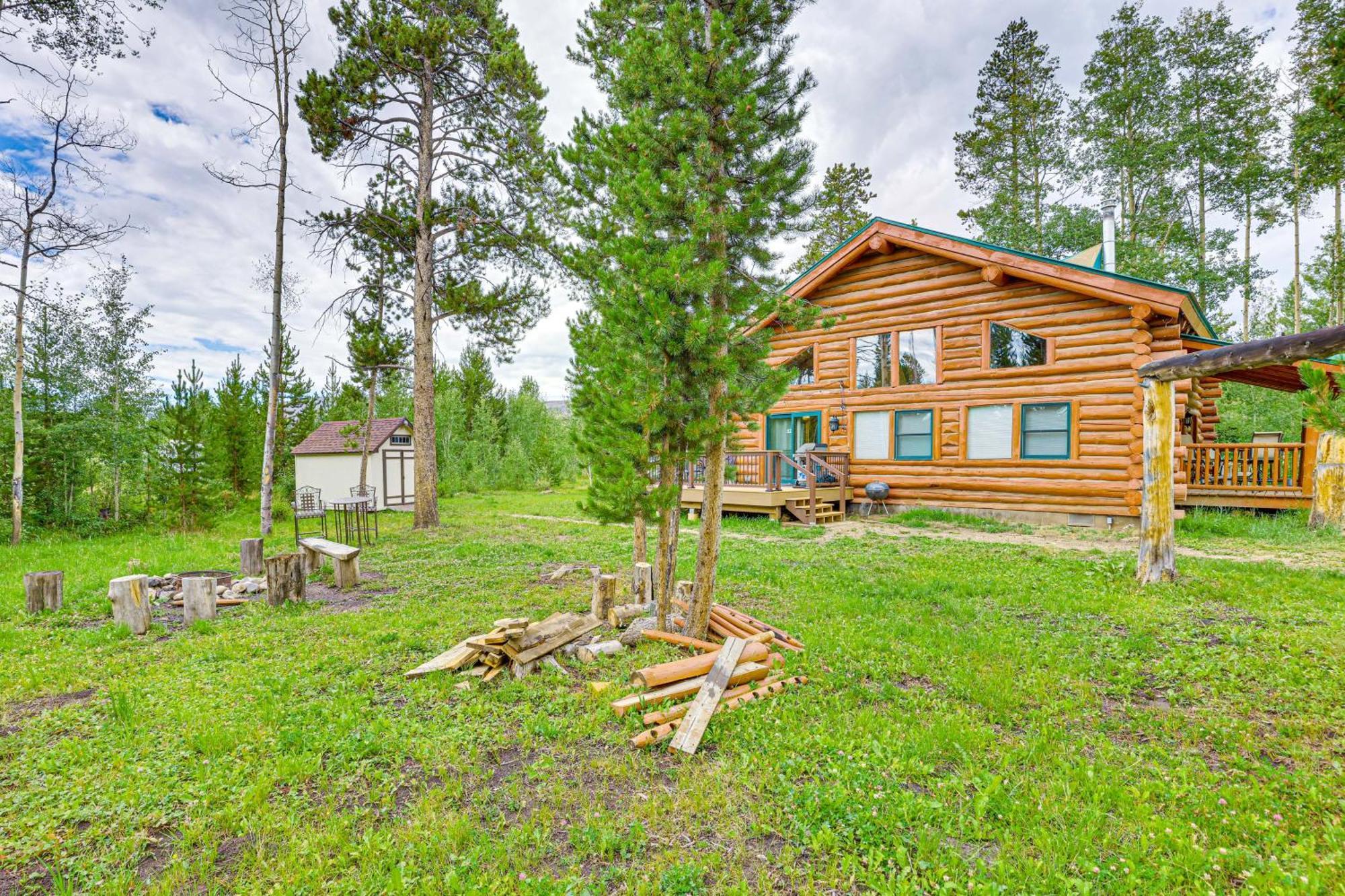Grand Lake Cabin With Direct Access To Rocky Mtn Np! Dış mekan fotoğraf